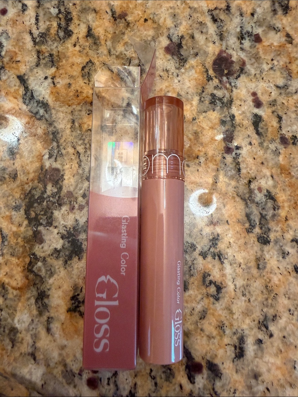 Rom &nd Glazing Lip Gloss — Nude Pink